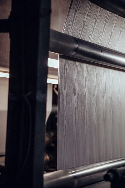 Натяжение полотна